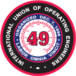 international union of operating engineers, labor omnia vincit, organized dec. 7, 1896